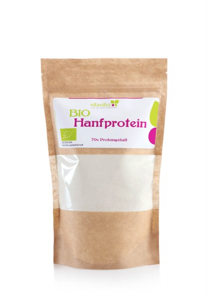 Bio Hanfprotein Pulver 70 % Proteingehalt 200 g