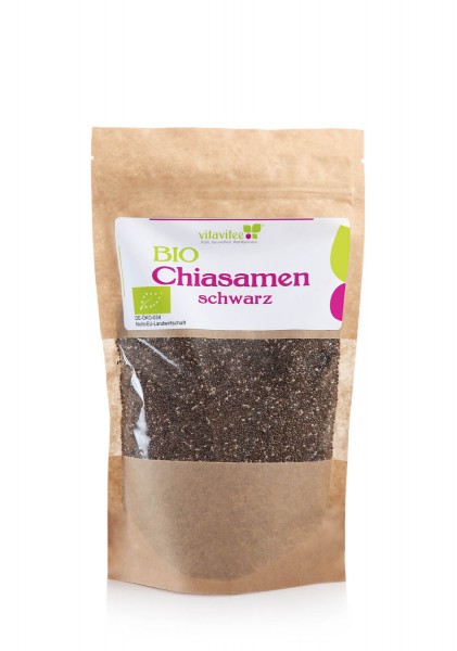 Bio Chiasamen schwarz - Wunderpflanze der Azteken